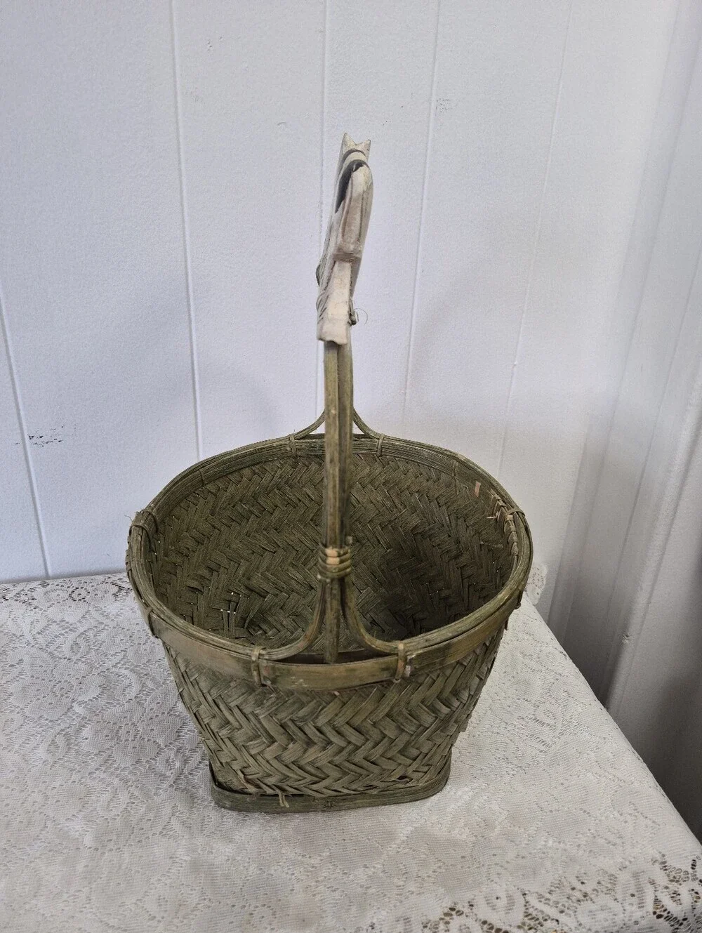 Woven Cow Basket